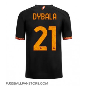 AS Roma Paulo Dybala #21 Replik 3rd trikot 2023-24 Kurzarm